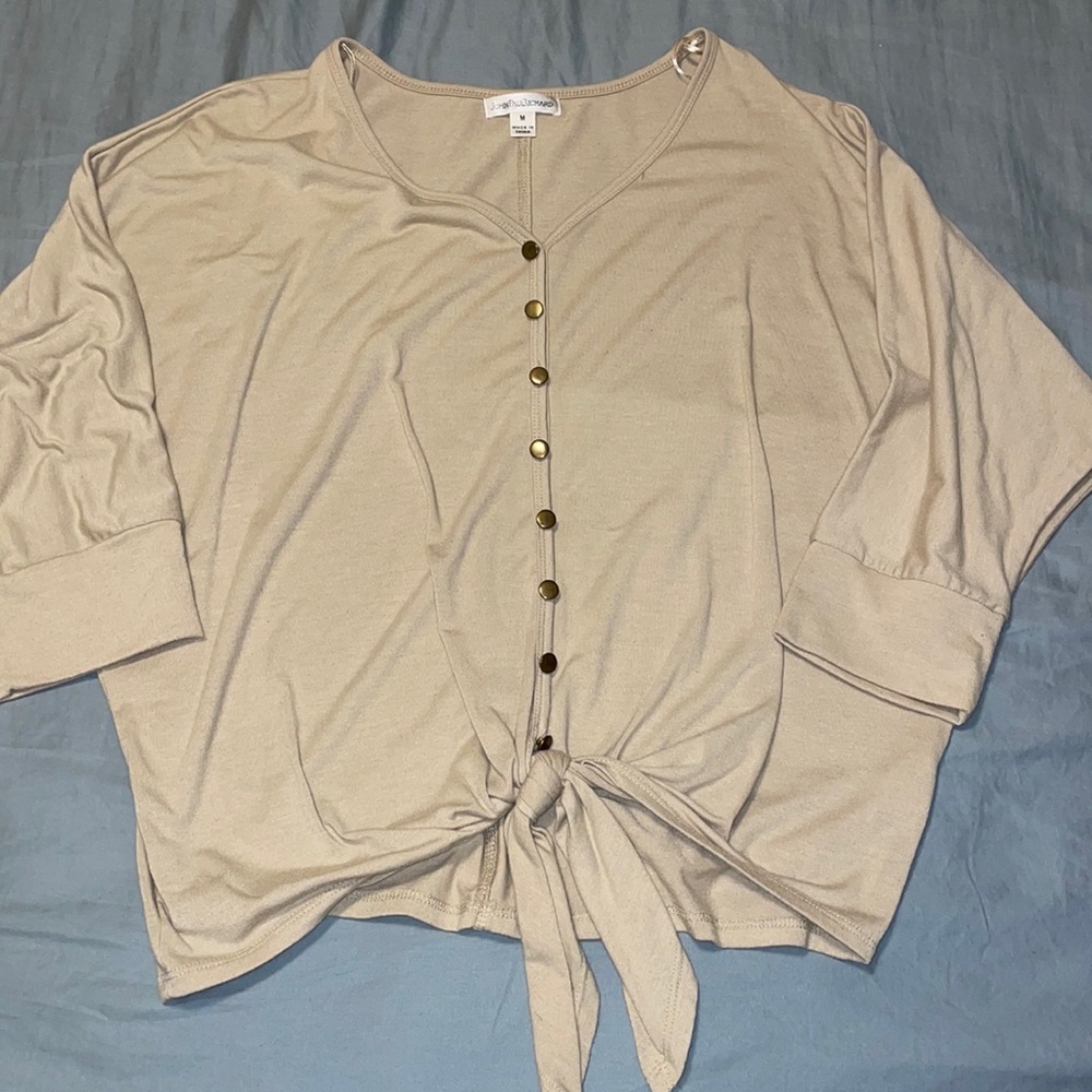 Beige Blouse